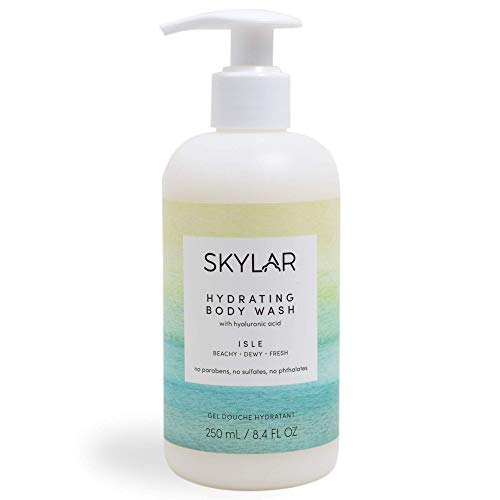 Isle Hydrating Body Wash By Skylar - Multi-purpose, Creamy, Foaming, Paraben-Free and Sulfate-Free Cleanser/Shave Gel Fo