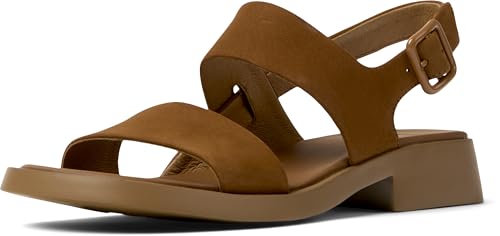 Camper Dana K201486 sandales en cuir noble à double bride pour femme