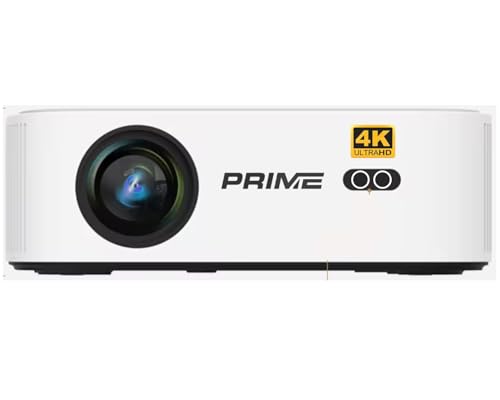 Image of VividBeam 4K QLED Ultra HD Smart Android Projector | 16,000 Lumens | Auto AI Focus & Keystone | Home Theatre Projector with WiFi, Bluetooth, HDMI | OTT Apps | 1 Year Warranty