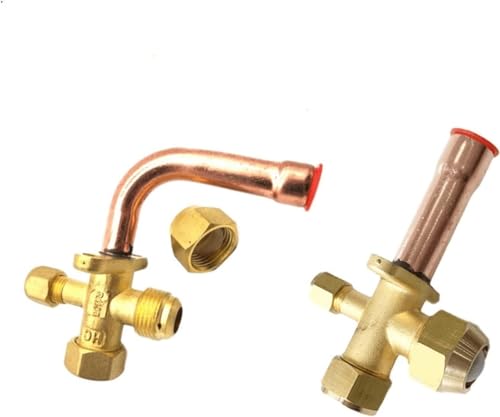 Válvula de tubo de cobre de 3 vías con diseño de parada angular de 15.88mm antichoque 2