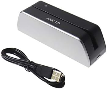 MSR X6 Swipe Card Reader Writer 3-Track USB Without Bluetooth Compatible w/ MSR206 MSR605X MSR606