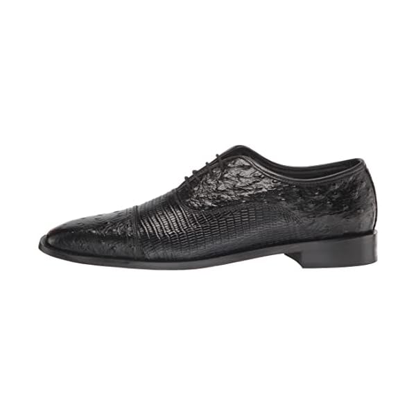 STACY ADAMS Men's Rodano Cap Toe Oxford, Black, 11.5 - Image 9