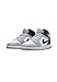 Jordan Big Kid's 1 Mid White/Midnight Navy-Wolf Grey (DQ8423 104) - 6.5