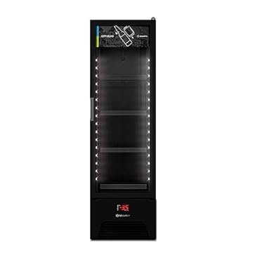 Cervejeira Vertical Metalfrio 337 Litros Optima All Black Vn28rh 110v