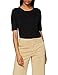 Produktbild s.Oliver Damen Kurzarm casual Pullover, 9999 Black, 34