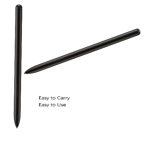 Image of Galaxy Tab S9 Ultra S Pen Replacement for Samsung Galaxy Tab S9 Plus Stylus Pen Replacement Without Bluetooth (Black) + Free 5 Tips for Samsung Galaxy Tab S9 Pen
