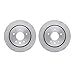 Dynamic Friction Company Rear Brake Rotors 6002-20009