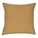 BYRON HOYLE Lot de 2 housses de coussin imperméables couleur ambre - Décoration d'extérieur pour jardin, terrasse, tente, canapé, cadeau de pendaison de crémaillère, 50 x 50 cm