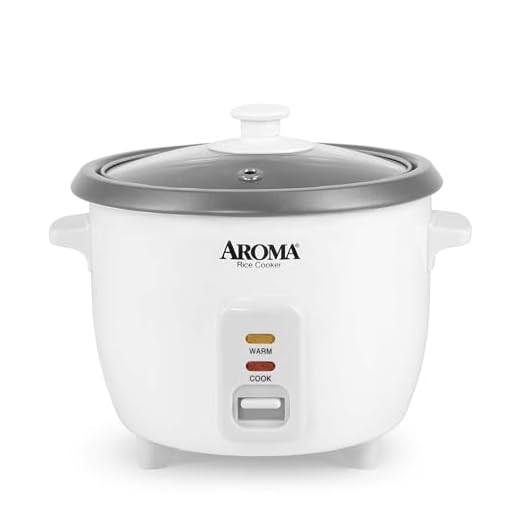 Aroma 6-Cup One Touch Rice Cooker