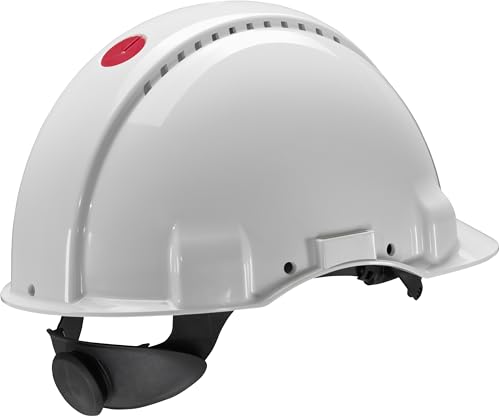 Casque 3M G3001MUV-VI blanc non-ventilé à cliquet diélectrique 1000 V
