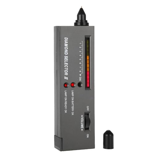 Professional Jewelers' Gemstone Detector, High Accuracy Diamond Checker Pen Professional for Jewelers, Gem Tester Diamond Tester
