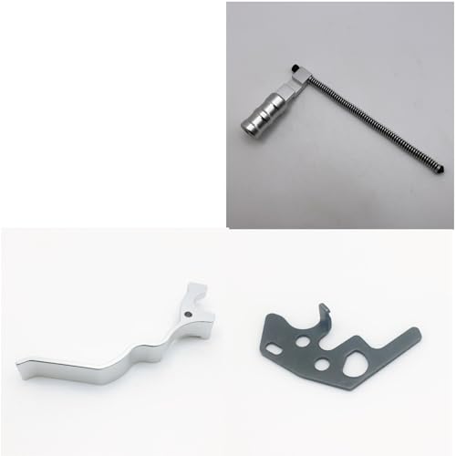 3 Pcs Combo Kit for 10/22 Auto Release Plate-Replacement Accessories (Silver)