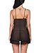 Avidlove Women Lingerie Lace Babydoll V Neck Sleepwear Mesh Chemises Black