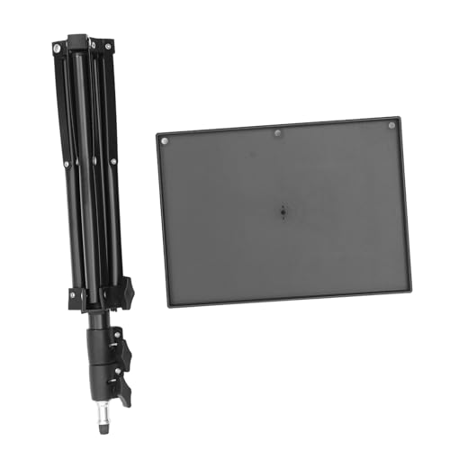 SMASOLO Supporto Treppiede Portatile per Laptop e Proiettore con Vassoio Regolabile Altezza per Casa Ufficio e Outdoor Pieghevole e Facile da Trasportare