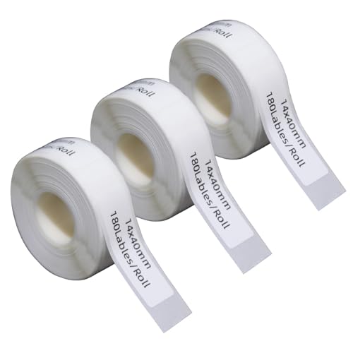 Étiquettes thermiques D30 autocollantes 14 mm pour identifier le matériel