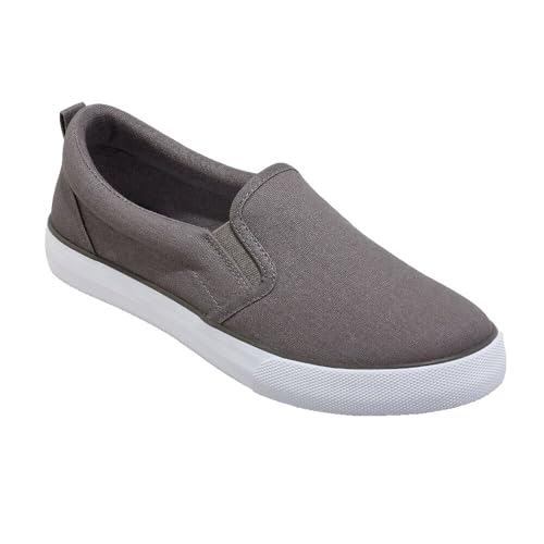 Generic Women's Millie Twin Compatible with Gore Slip-On Sneakers A New Day Charcoal Gray 6, One-Size