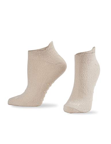 Image of HUE Women's Cozy Sock With Grippers 3 Pair Pack