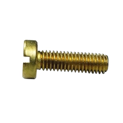 Vis à machine M3 x 8 mm métrique à droite pour matériel électronique - 50 pièces