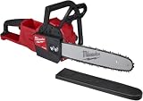 Milwaukee 4933464723 M18FCHS-0 - Motosega a batteria, 18,0 Volt, XXX, nero/rosso
