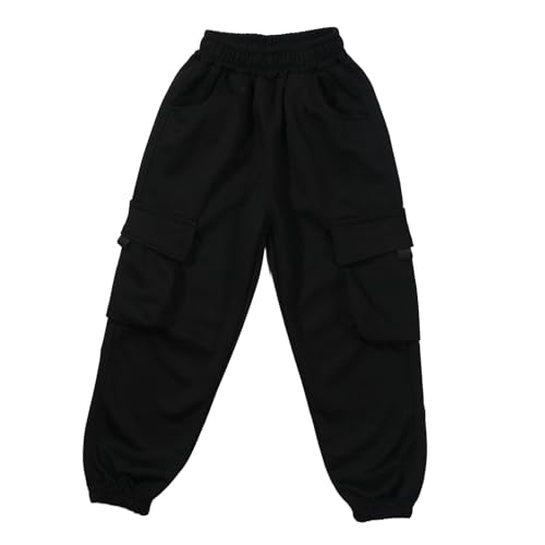 Boys Cargo Pants Casual Joggers with Pockets Durable Breathable Comfortable Everyday Wear for Active Boys