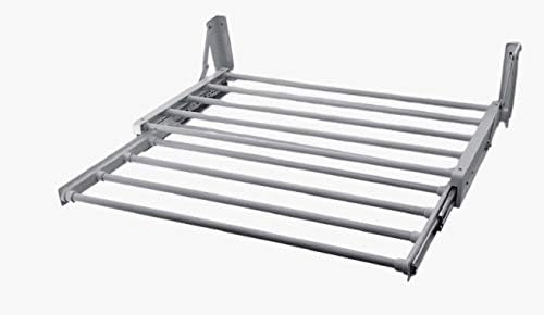 GRAZIA Alloy Steel Wall Mounted Cloth Dryer Stand for Clothes (White)