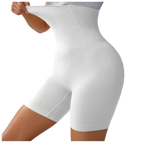 2026 Braguita Faja Alta Cintura con Ganchos Frontales, Ropa Interior Moldeadora de Compresión Fuerte, Control de Abdomen y Cintura, Ajustable para y Uso Diario, Cómoda Resistente (2-White, XXXXL)