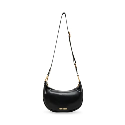 Steve Madden Bzina Moon Shaped Bag W/Chain, Black3