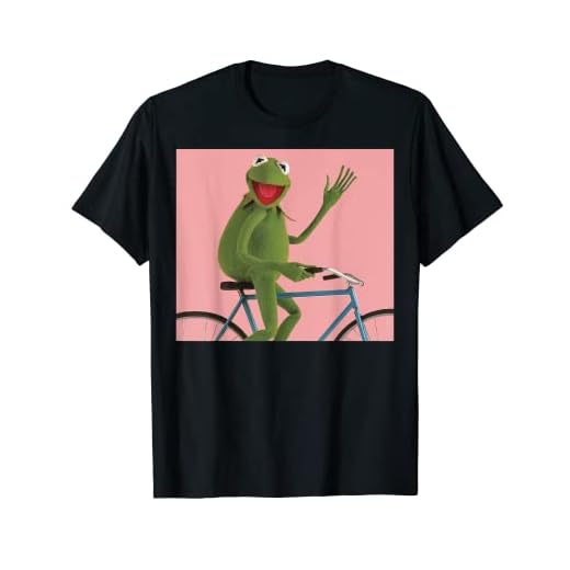 Disney The Muppets Kermit The Frog Bike Ride Camiseta