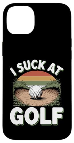 I Suck At Golf Joke ʔSt s Ȓj St X}zP[X iPhone 14 Plus p