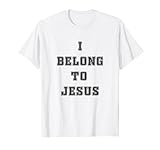 the christian musician I Belong To Jesus Shirt, süßes christliches T-Shirt für Männer und Frauen. Perfektes Geschenk für Damen und Herren