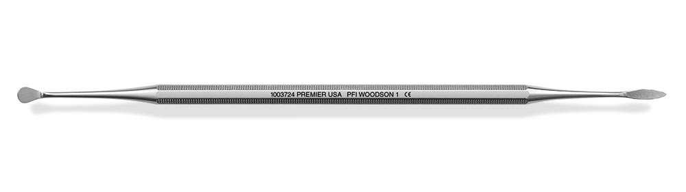 Premier 1003724 Double End Plastic Filling Instrument, Woodson #1