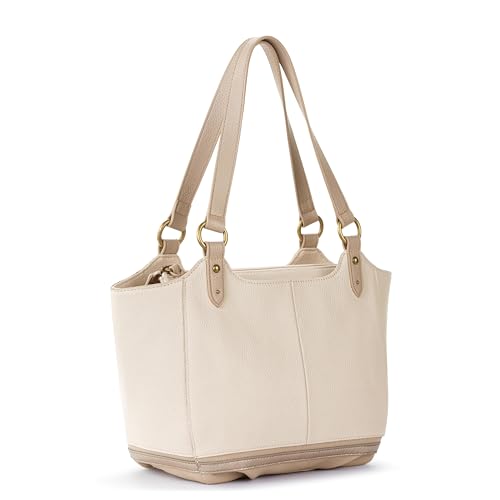 Image of The Sak Bolinas Leather Satchel - Spacious Shoulder Bag with Zip Closure