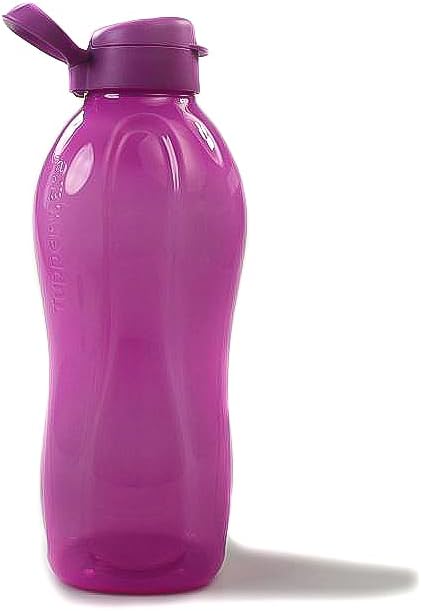 Tupperware EcoEasy Trinkflasche 1 Liter | Für Kohlensäure | Spülmaschinenfest | Türkis