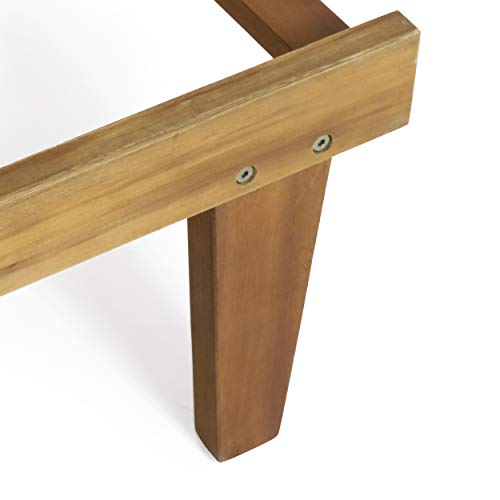 Christopher-Knight-Home-312742-Carlos-Outdoor-Acacia-Wood-3-Piece-Chaise-Lounge-Set-Teak-Finish-Cream 31mFM Ma97L