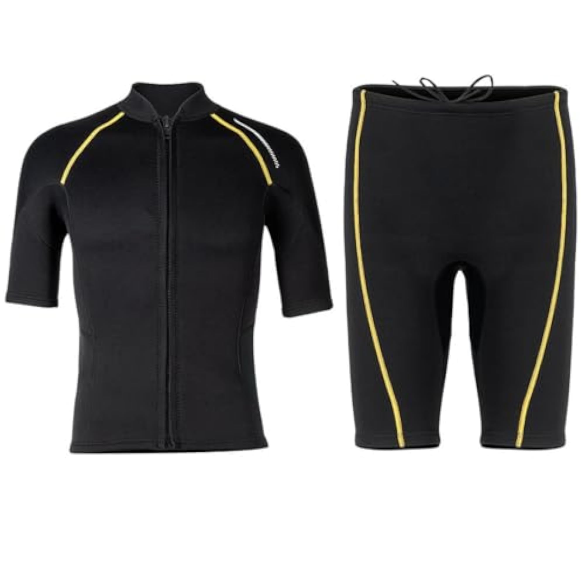 Men's Front Zipper Wetsuit Top for Snorkeling & Surfing