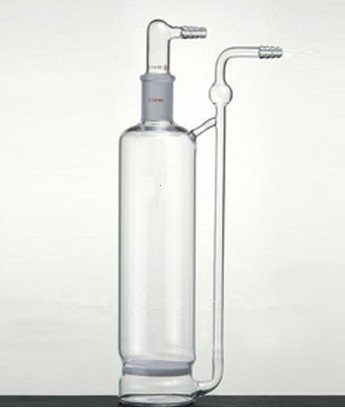 Bouteille de lavage de gaz Gowe Synthware élimine impuretés disque fritté C 350ml