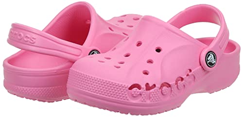 Image of Crocs Boy's Clogs Comfortable Slip On Water Shoe for Toddlers, Pink Lemonade, 9 us Little Kid, Pink Lemonade, 9 us little kid
