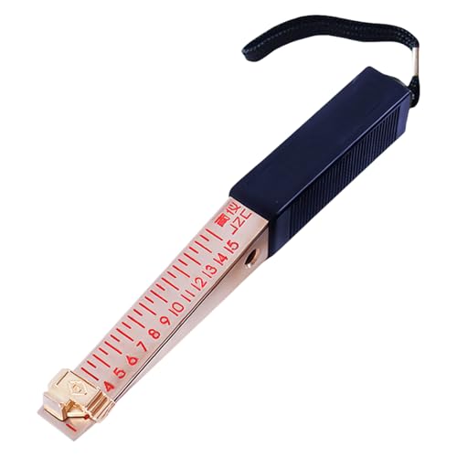REDYY Vernier Feeler Gauge,Vernier Feeler Gauge 1-15mm High Precisions Inspection Flatness Tool for House Engineering Measurement Gauge