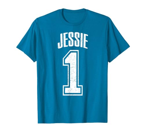 Jessie 1 Fan Sports Graphic Men Women T-Shirt, Men, Sapphire Blue, 3X-Large