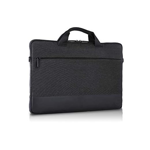 Dell Professional Sleeve 13 - Protect Your Everyday Essentials and Laptop, Water Resistant (Heather Gray)