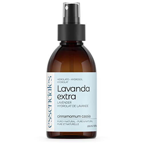 Essenciales - Hidrolato de Lavanda 100% Natural - 200 ml - Agua...