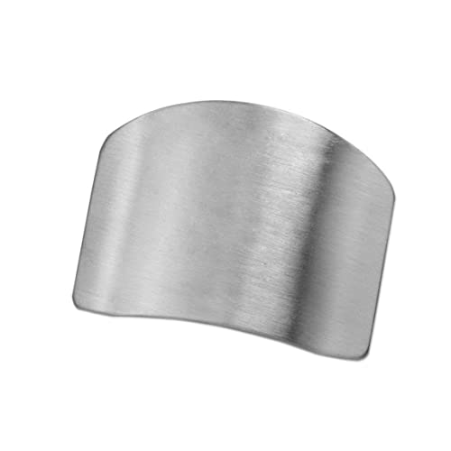 Protecteur de doigt de cuisine, protège-doigt, acier inoxydable, bouclier coupé le bouclier de protection contre les mains Cover