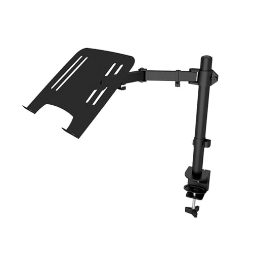 Support de bureau réglable double rotation complète pour écran 32" et PC 17"