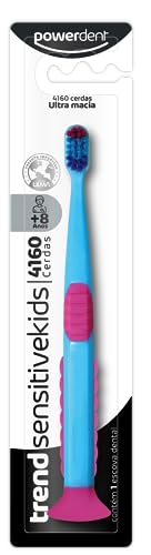 Powerdent Escova De Dentes Inf Trend Sensitive Kids Cores Sortidas