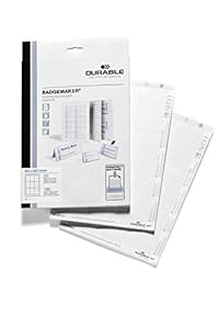 Durable Badgemaker Einsteckschilder 90 x 60 mm