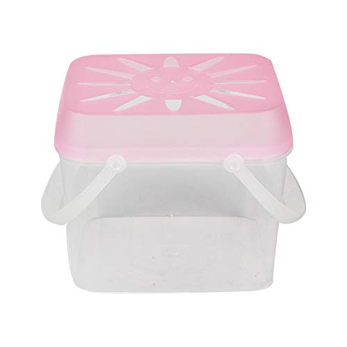 OMEM - Caja de Cultivo portátil para Reptiles, hábitat para terrario, Transparente y Transpirable
