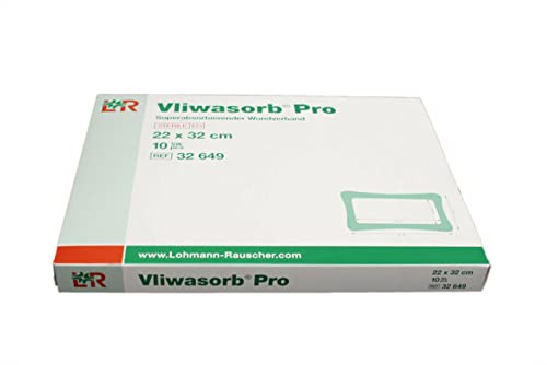 VLIWASORB Pro suberabsorb.Komp.steril 22x32 cm 10 St Konzentrat