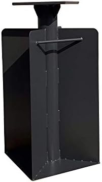 PURPLE LEAF Offset Patio Umbrella Base In Ground, 23.6"(H) X 10.8"(W)