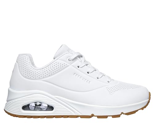Image of Skechers Women's Uno-Stand On Air White Sneakers-3 UK (36 EU) (6 US) (73690-WHT)