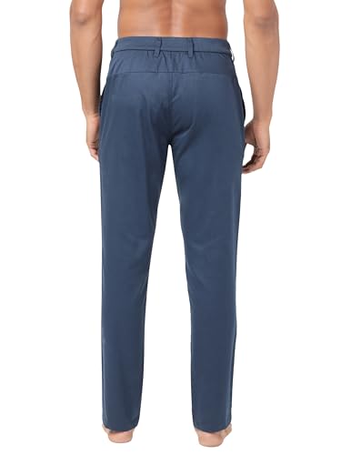 Image of Jockey IM26 Men's Super Combed Cotton Rich Elastane Stretch Woven Fabric Slim Fit All Day Pants with Side Pockets